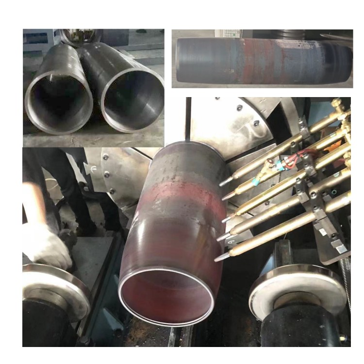 航天(tian)配件 火焰加熱(rè)縮管 數控自動(dòng)縮管機